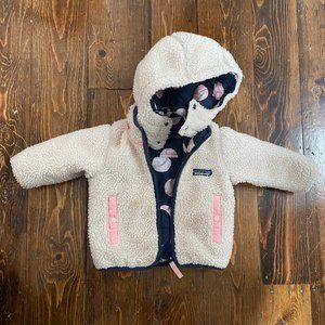 Patagonia Infant Kids Reversible Tribbles Jacket 12M